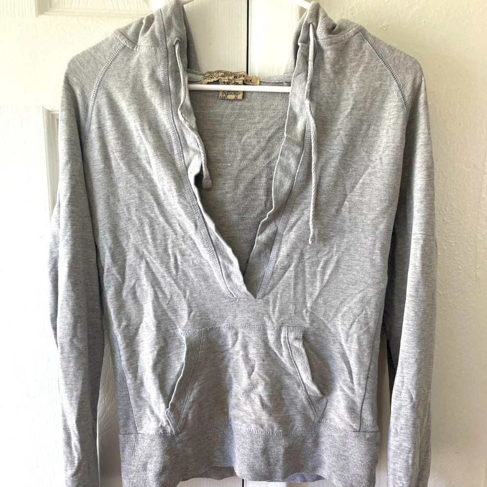 Large Gray Reflex Sweater